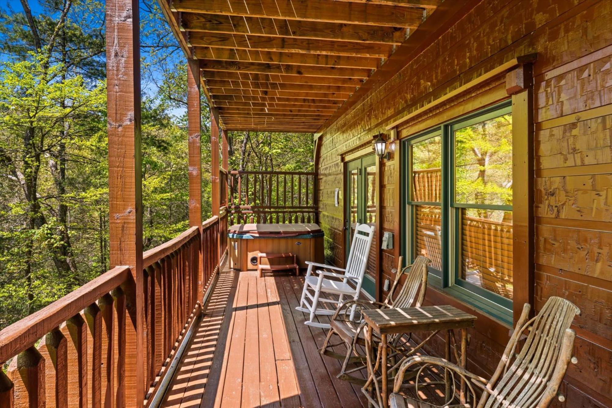 Lookout Lodge 蓋特林堡 外观 照片